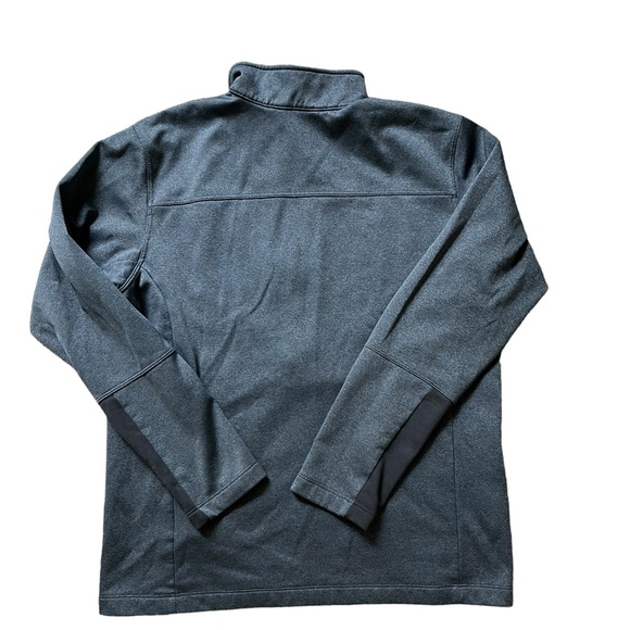 THE NORTH FACE‎ CANYONLANDS 1/2 ZIP Lightweight Jacket Men's L Orange Gray ✅ - Picture 3 of 4